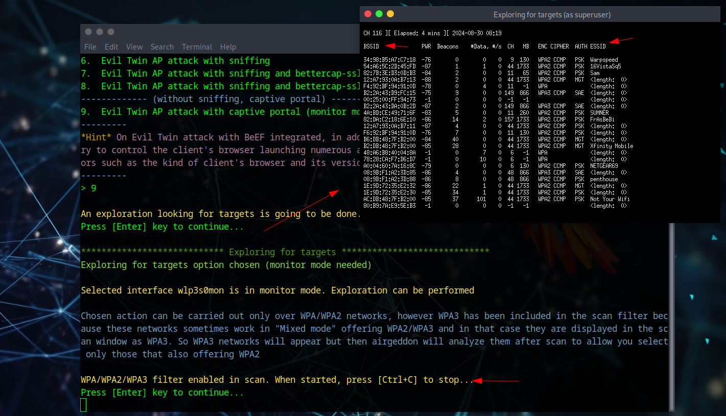 Network Discovery Console