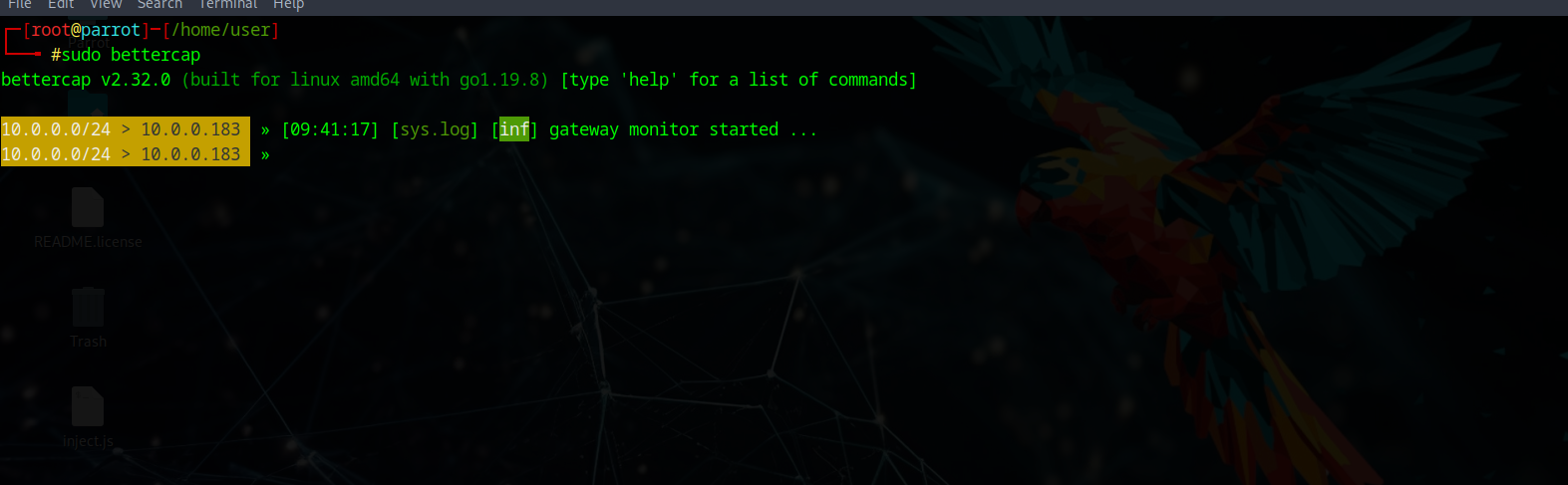 Bettercap Setup
