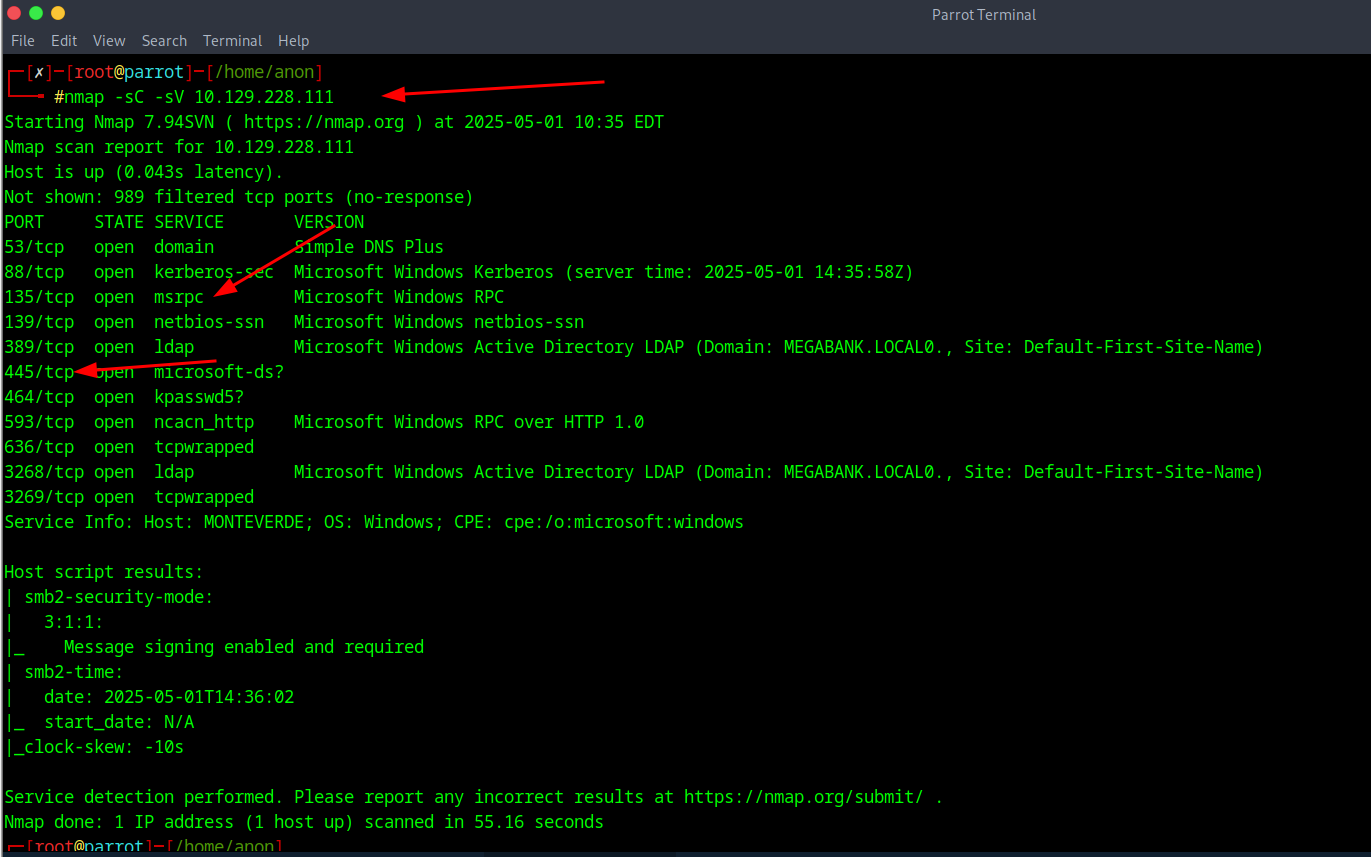 Nmap Scan Results