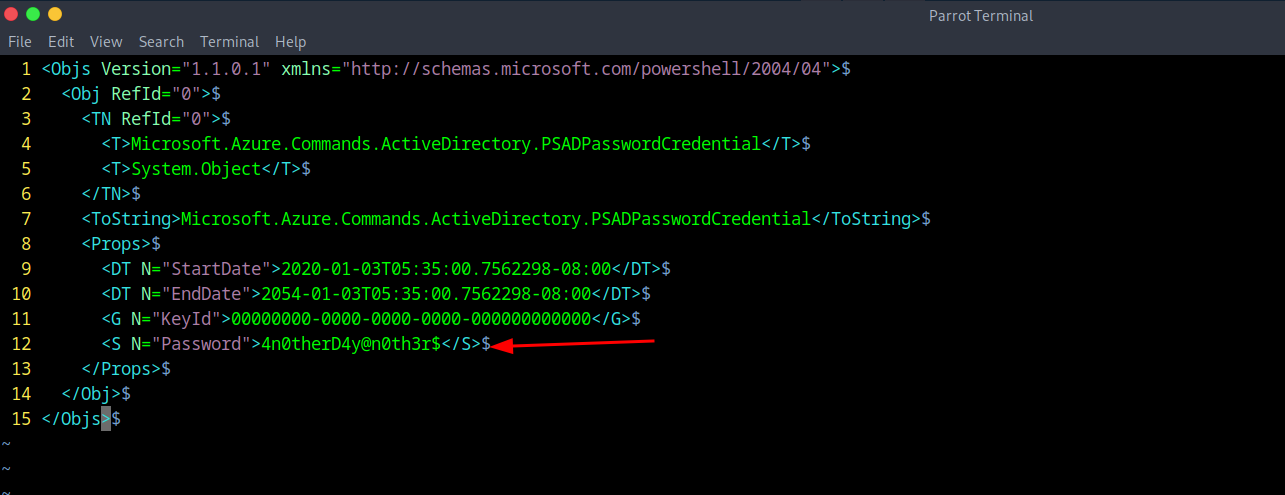 Password Extraction