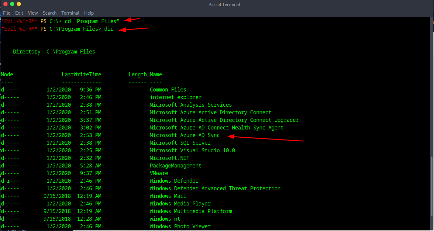 Azure AD Sync Discovery